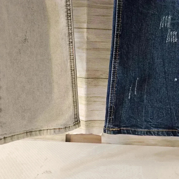 KDNK stretch half light half dark jeans size 32/32 - Picture 4 of 11